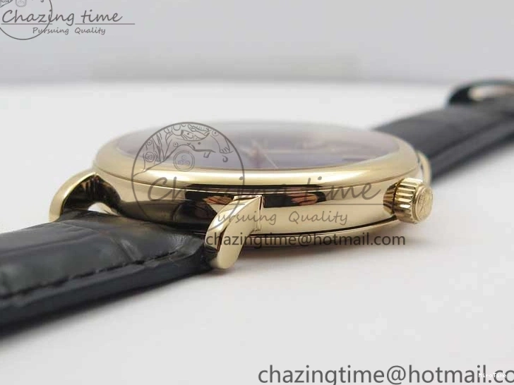 MIROTIME 0809 MoistureWicking Portofino Automatic RG IW356522 FKF 1:1 Best Edition Blue Dial on Black Croco Strap A 7109